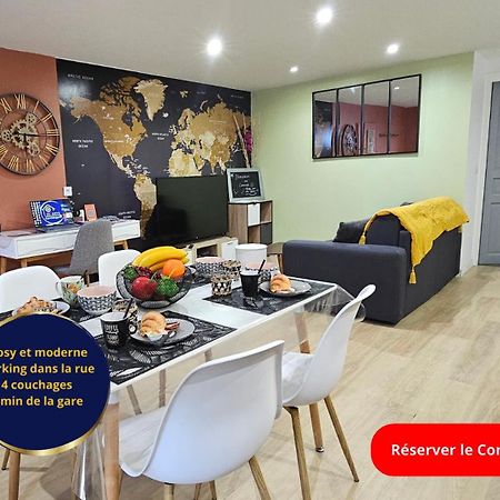 Le Concorde-Wifi-Clim-Parking-3Etoiles-Ockeys Apartman Bram Kültér fotó