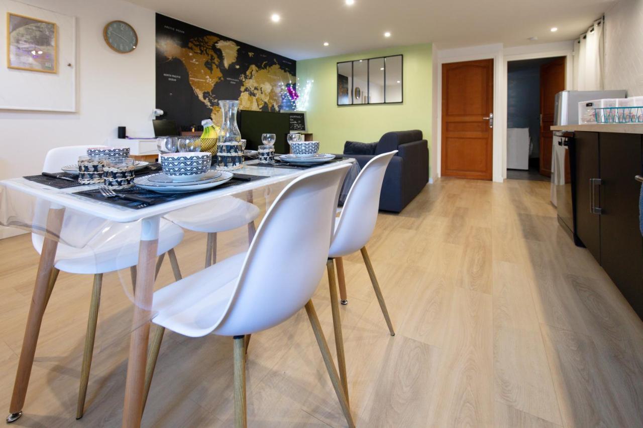 Le Concorde-Wifi-Clim-Parking-3Etoiles-Ockeys Apartman Bram Kültér fotó