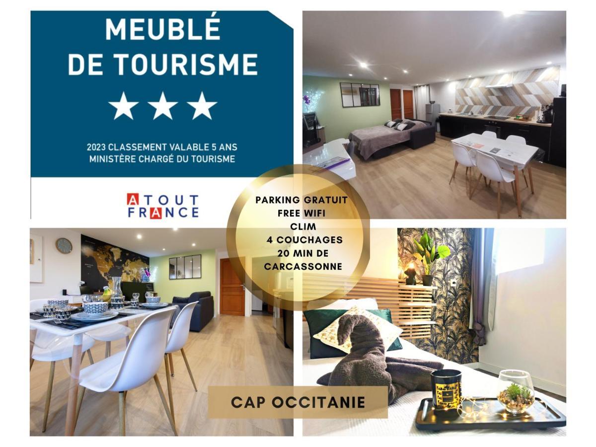 Le Concorde-Wifi-Clim-Parking-3Etoiles-Ockeys Apartman Bram Kültér fotó